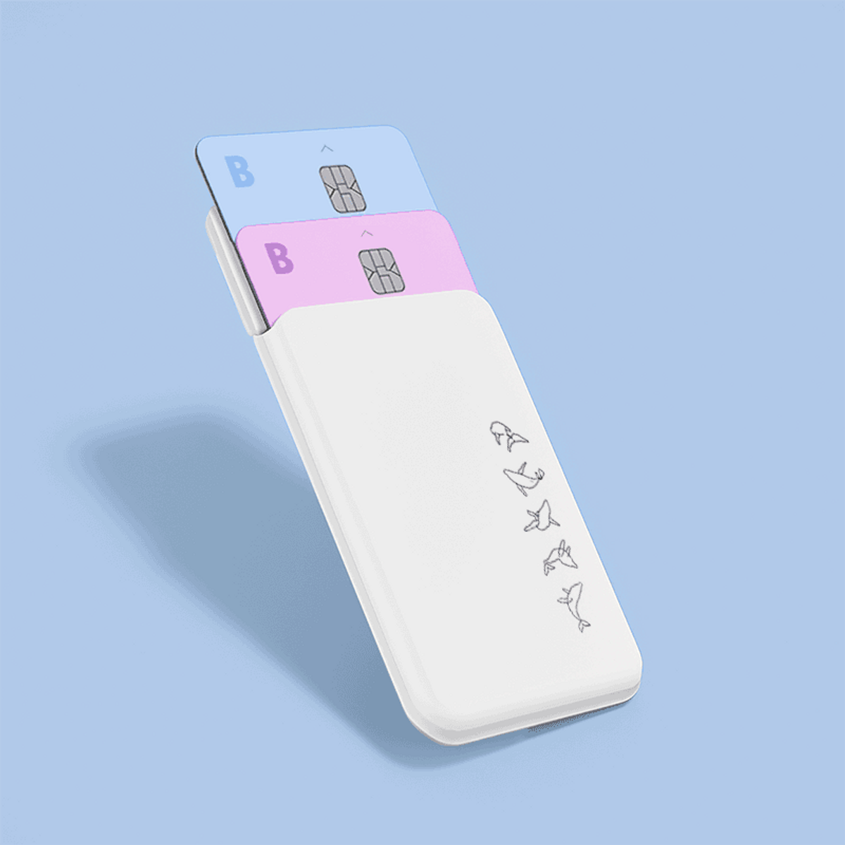 아칸(AKAN) 아칸 흰달 MODERN 맥세이프 카드지갑