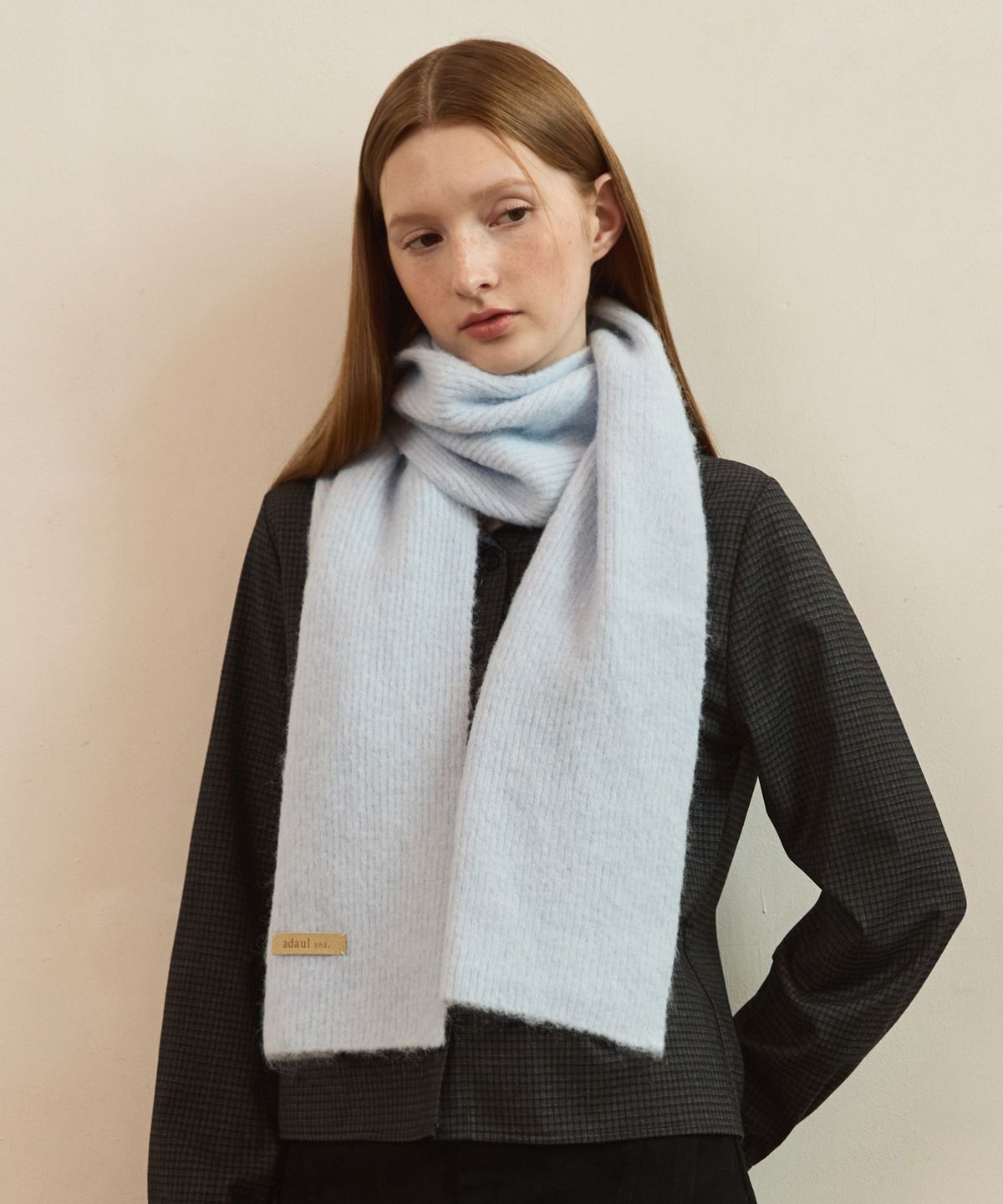 어다울(ADAUL) [선물포장] Pure airy wool muffler - 5color