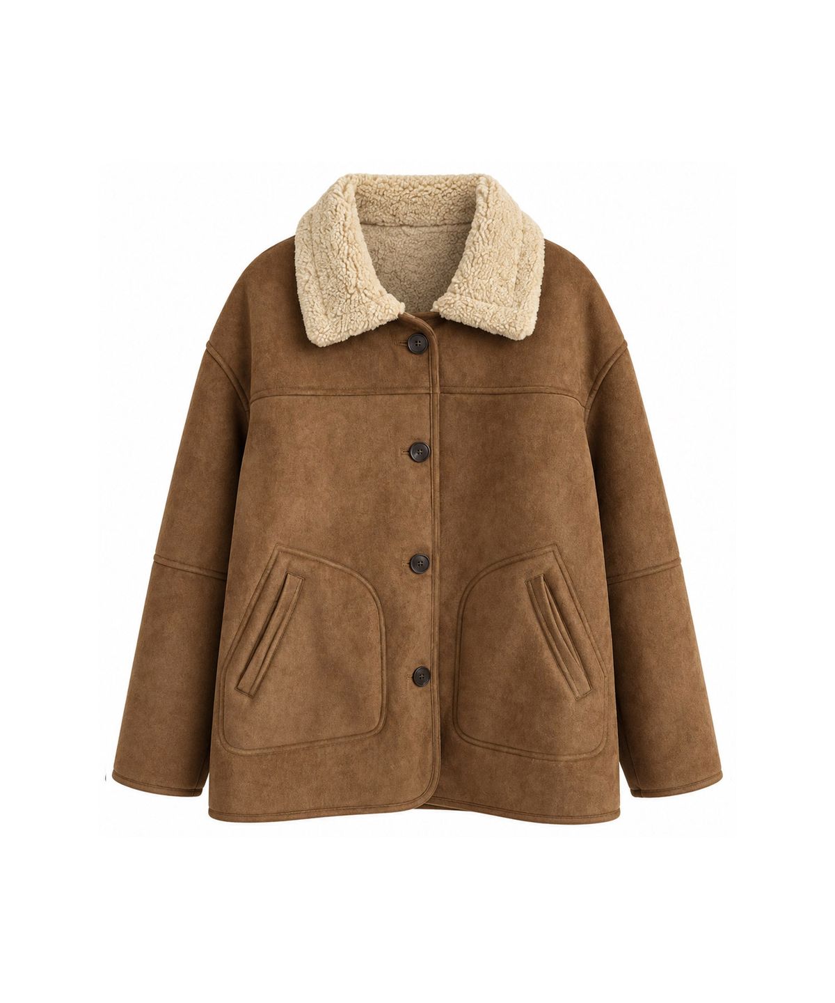 바스카라(VASCARA) Shearling Suede Mustang Jacket (2colors)
