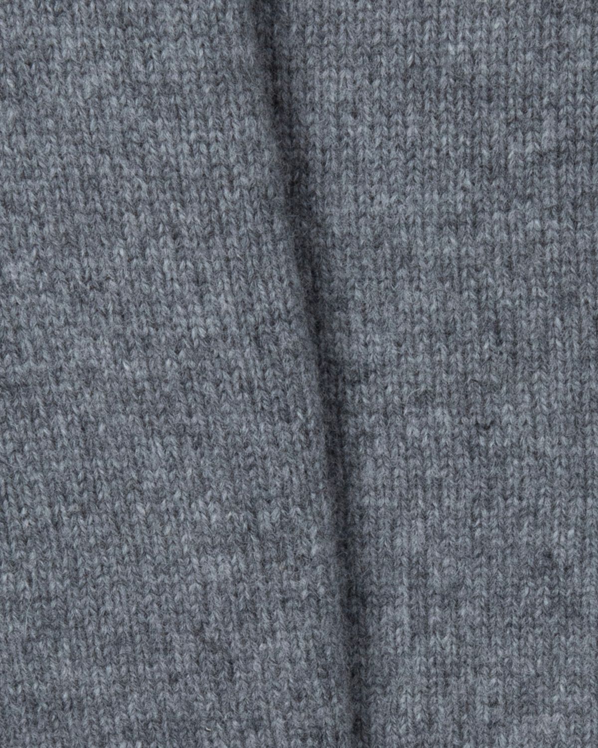 디앤드퀘스천(THEENDQUESTION) Turtle crop knit top / GRAY