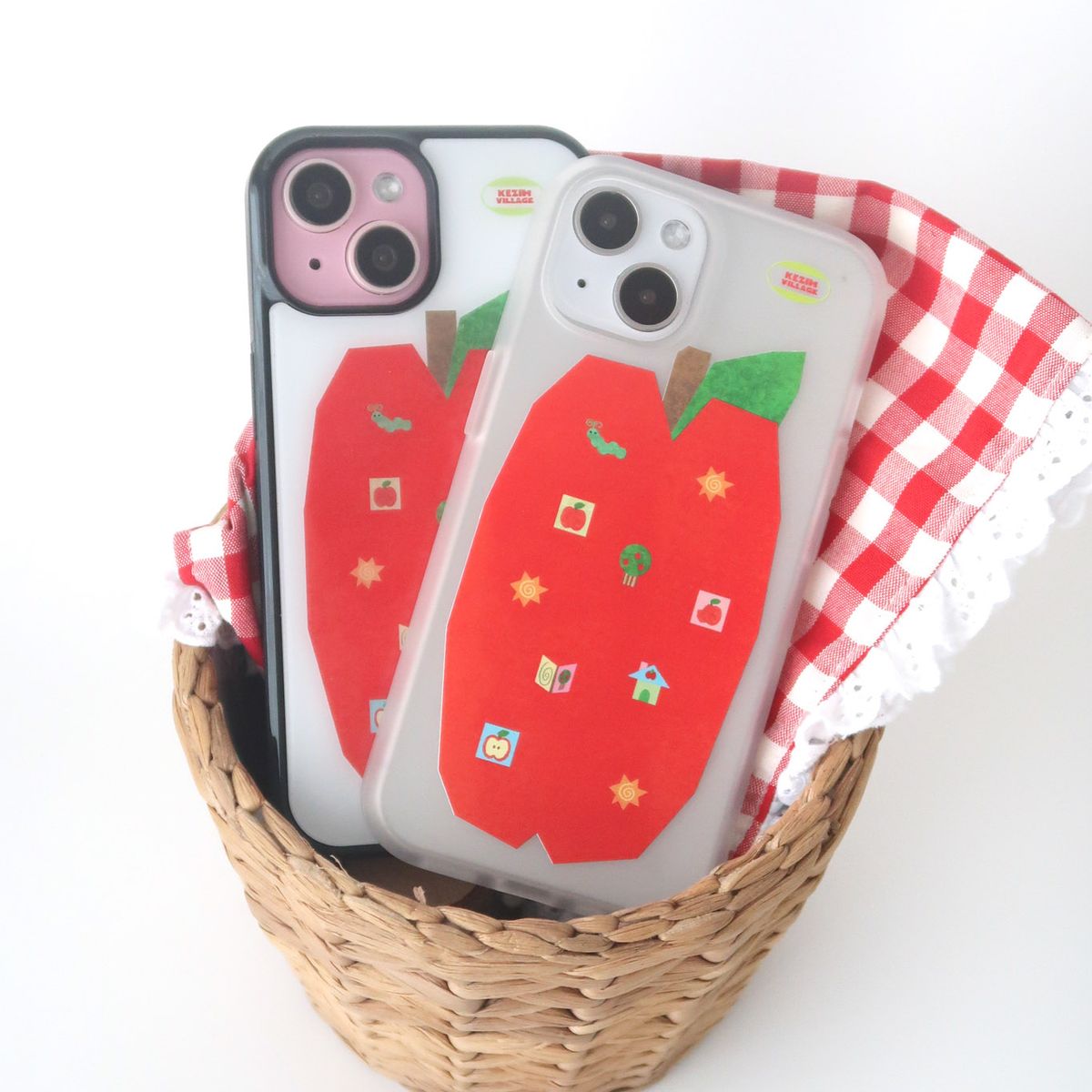 케짐 빌리지(KEZIM VILLAGE) APPLE case (glass bumper)