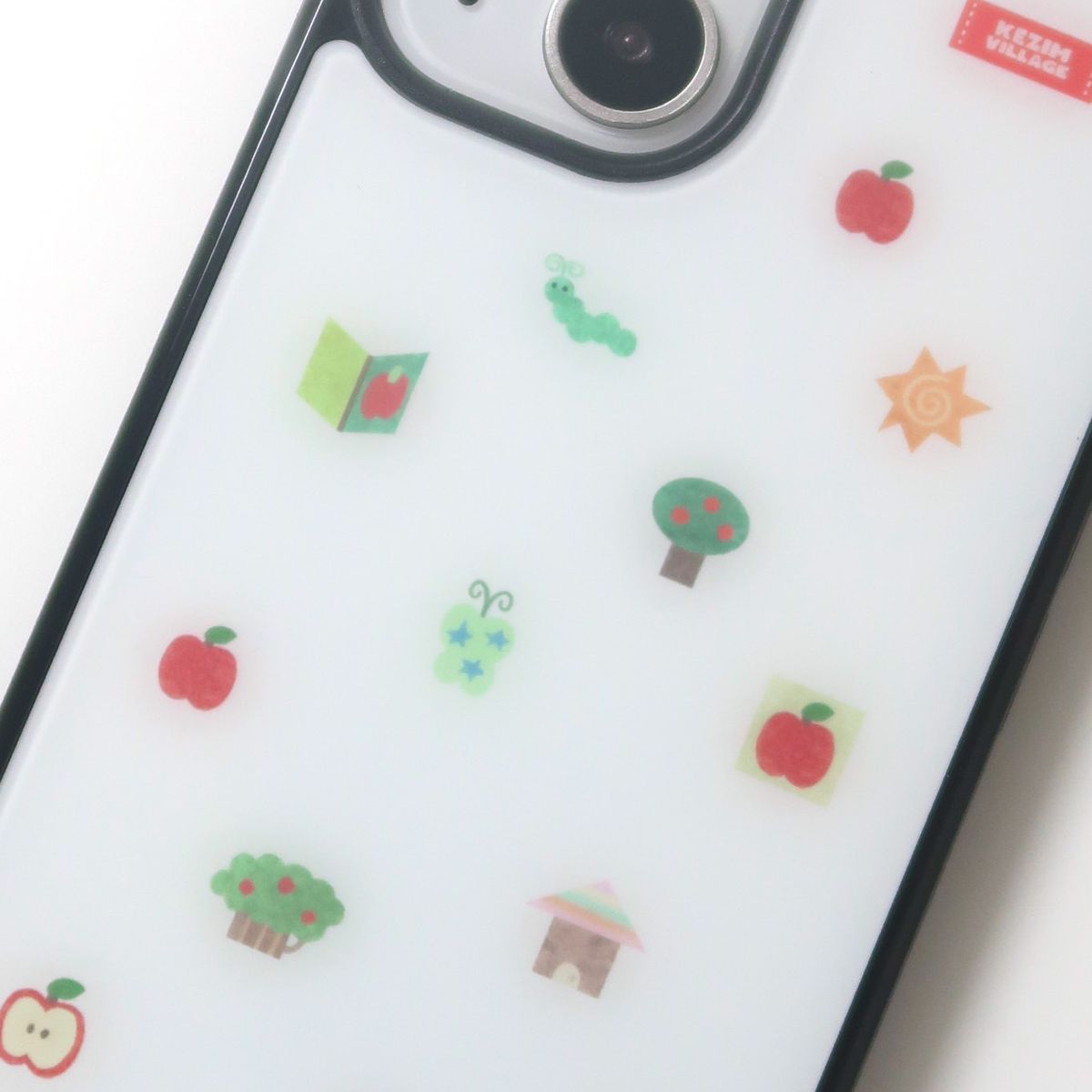 케짐 빌리지(KEZIM VILLAGE) APPLE FARM case (glass bumper)