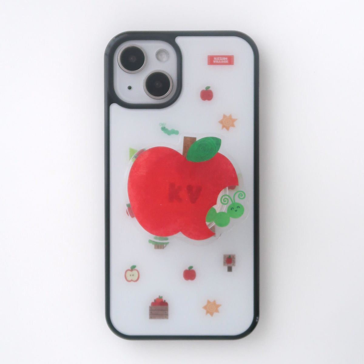 케짐 빌리지(KEZIM VILLAGE) APPLE FARM case (glass bumper)