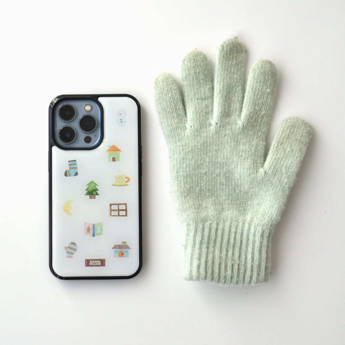 케짐 빌리지(KEZIM VILLAGE) WINTER STORY case (glass bumper)