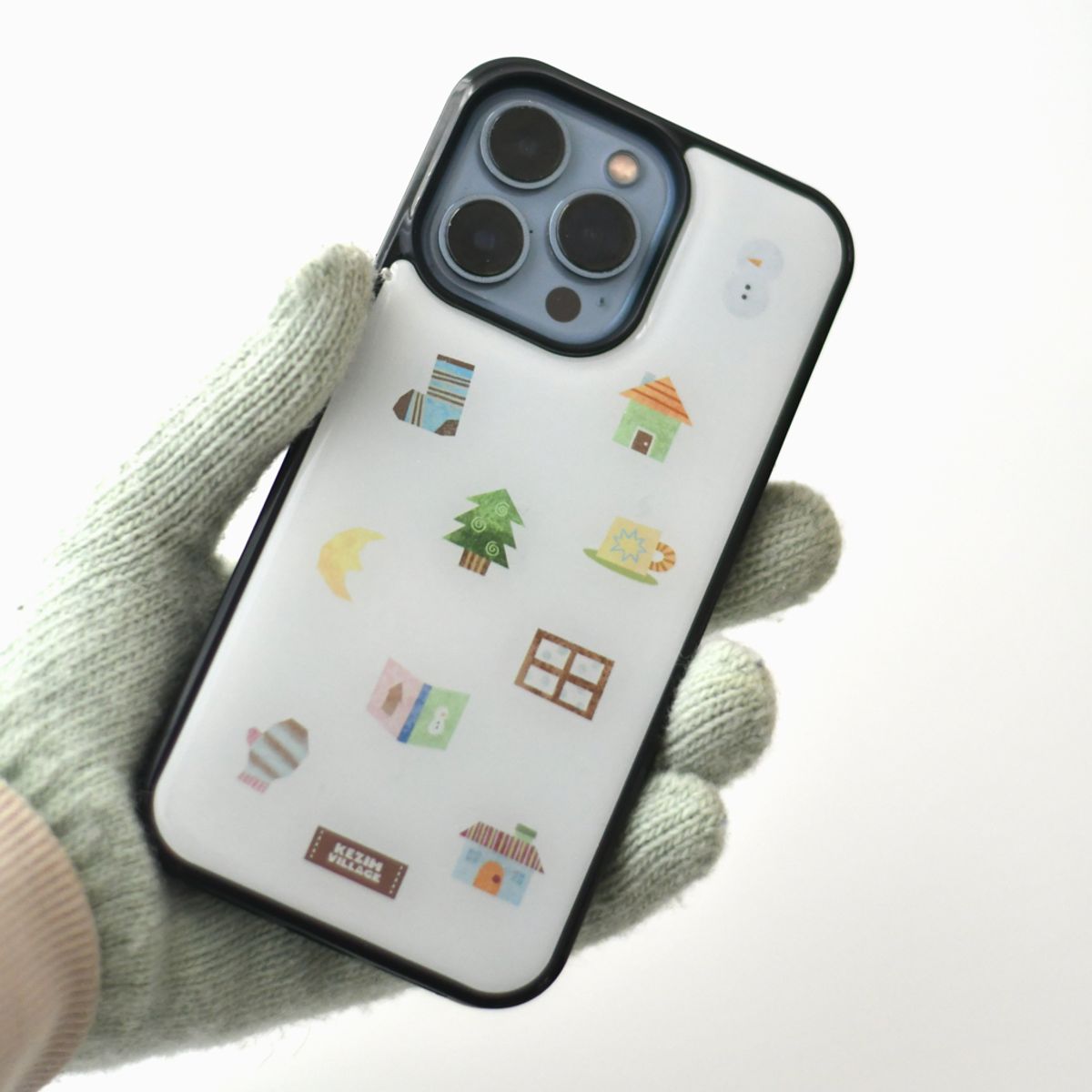 케짐 빌리지(KEZIM VILLAGE) WINTER STORY case (glass bumper)
