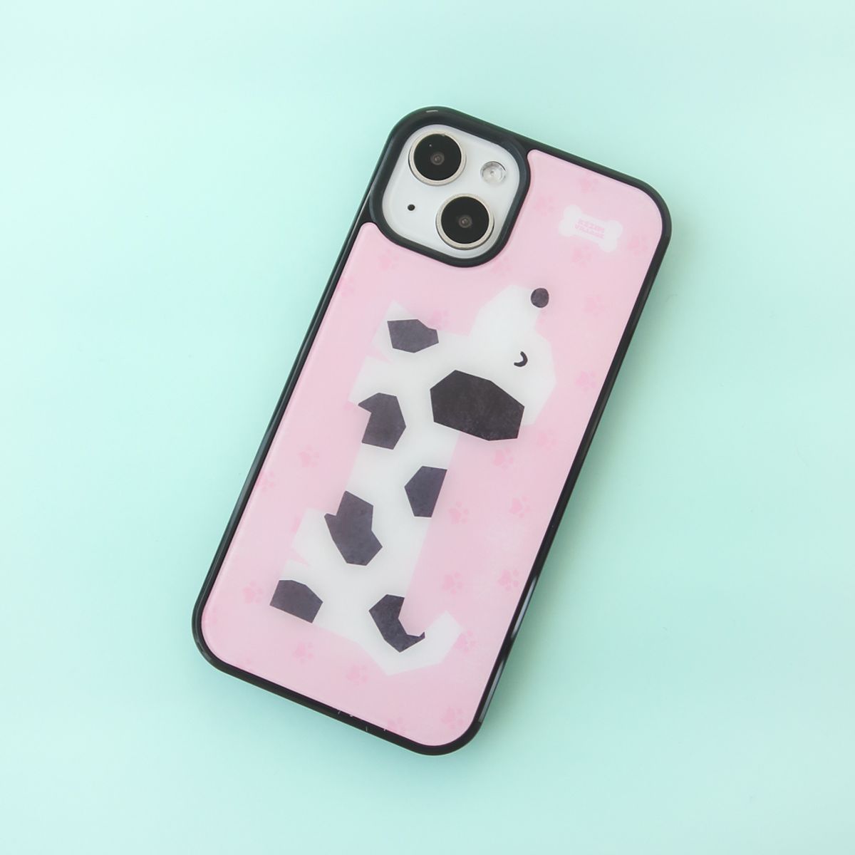 케짐 빌리지(KEZIM VILLAGE) PUPPY PINK case (glass bumper)