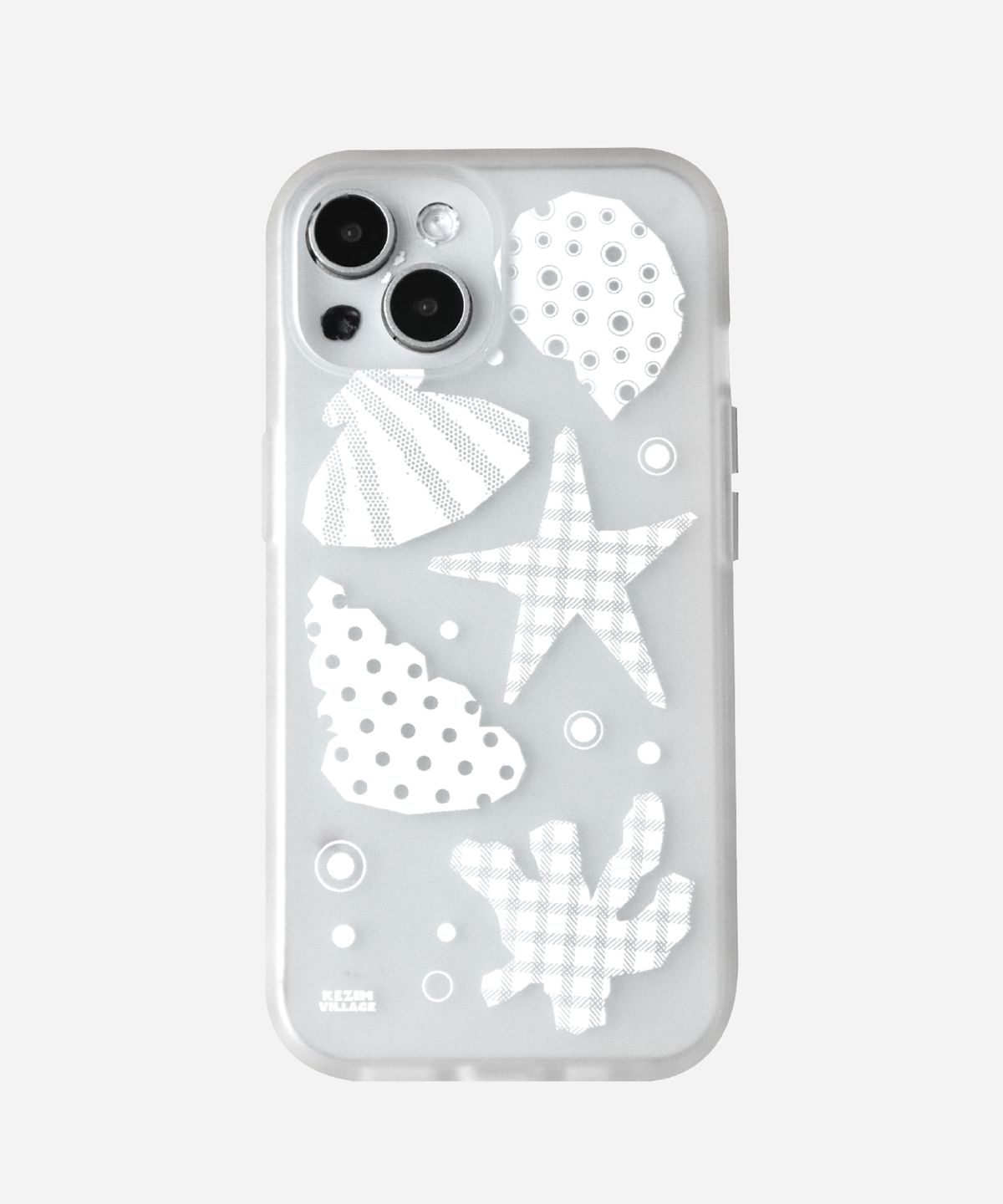 케짐 빌리지(KEZIM VILLAGE) Sea shell case (Smog jelly)