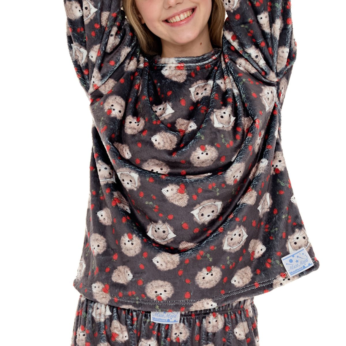 뮤즈무드(MUSEMOOD) berry moon night winter pajama (수면잠옷)