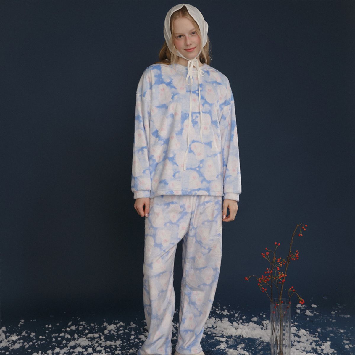 뮤즈무드(MUSEMOOD) bubble snow winter pajama (수면잠옷)