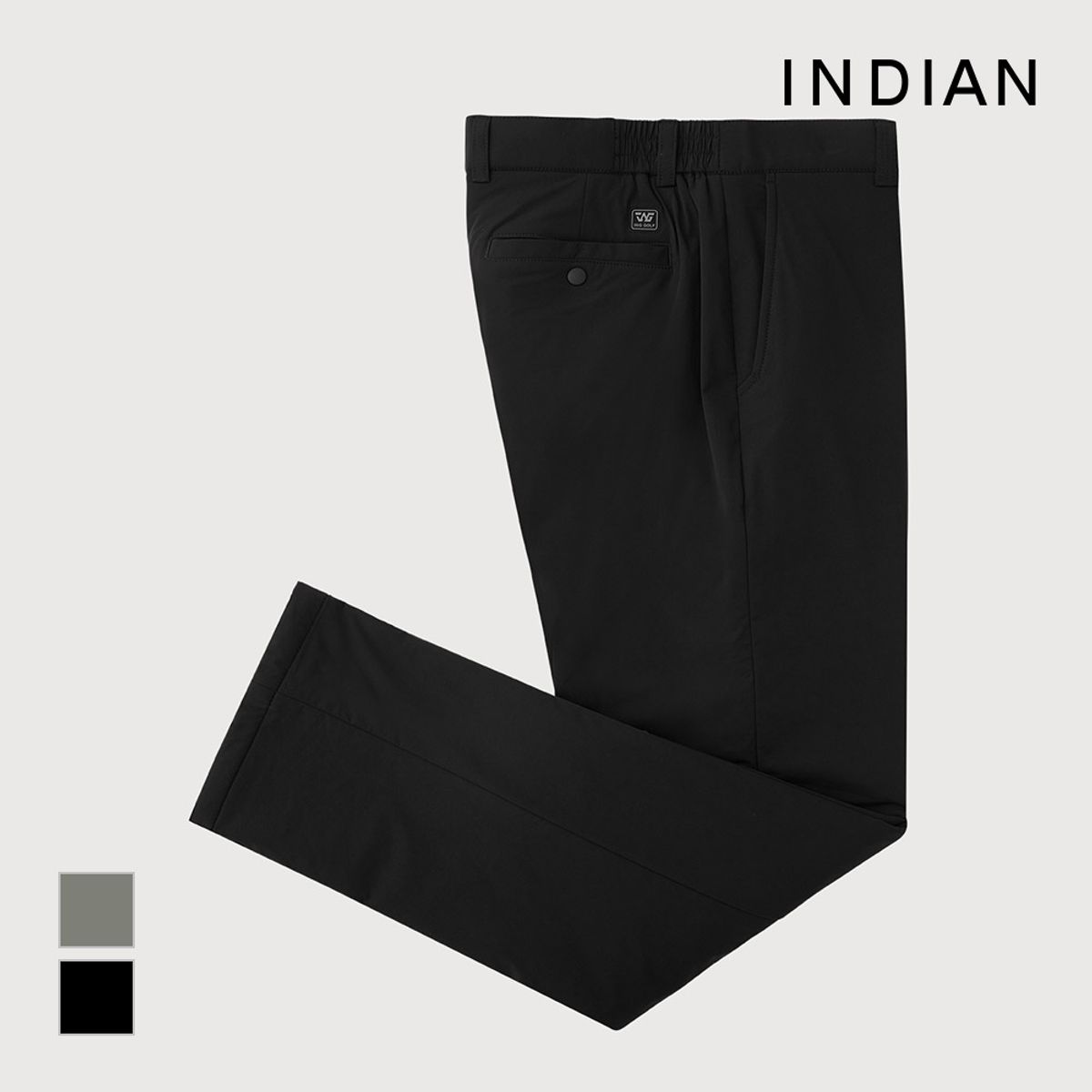 인디안(INDIAN) 골프 밴딩 패딩 바지_MIGDL3WA231