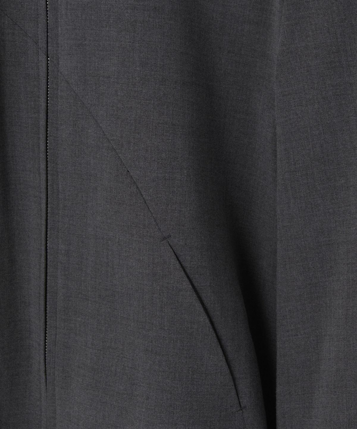 토프(TOFF) Line crop jacket (Charcoal gray)