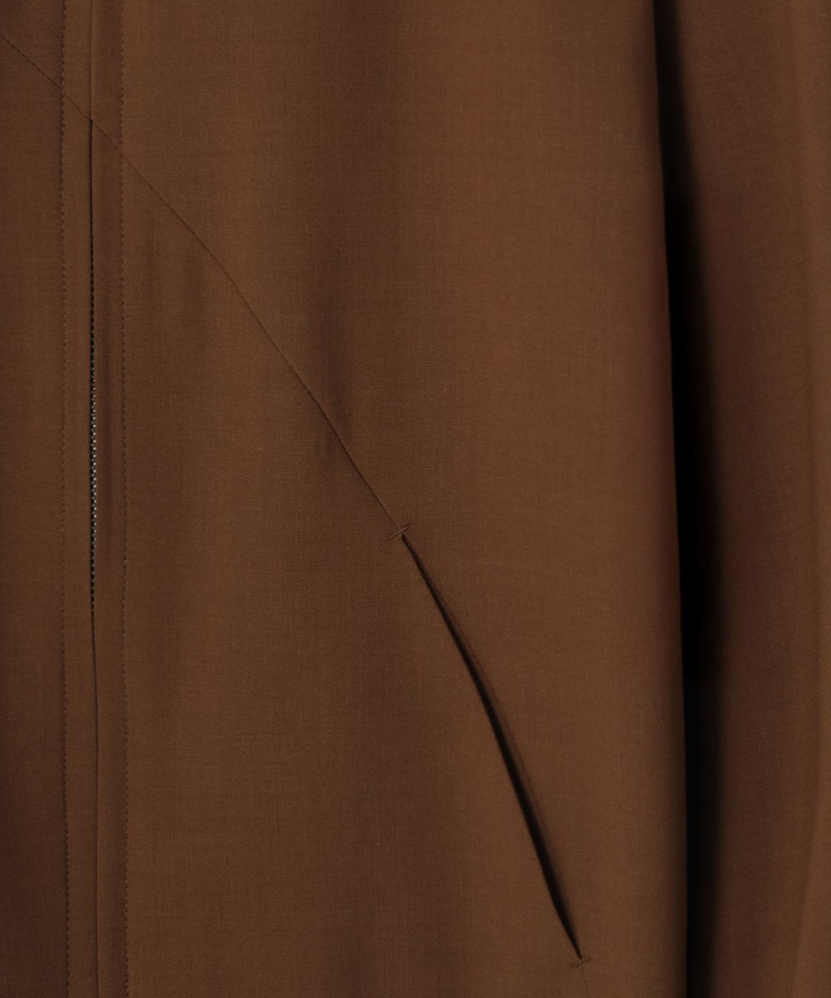 토프(TOFF) Line crop jacket (Brown)