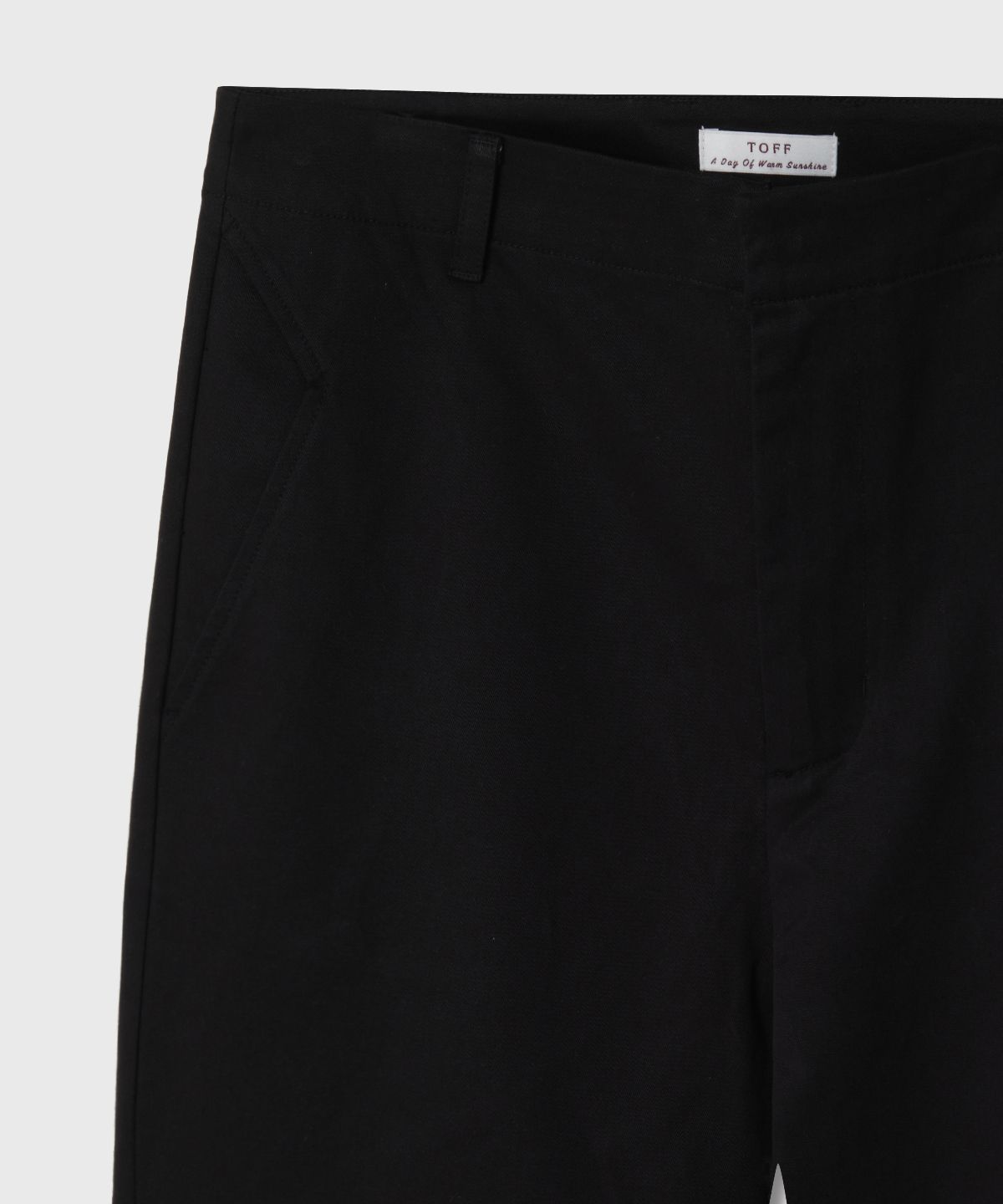 토프(TOFF) Flare trouser (Black)