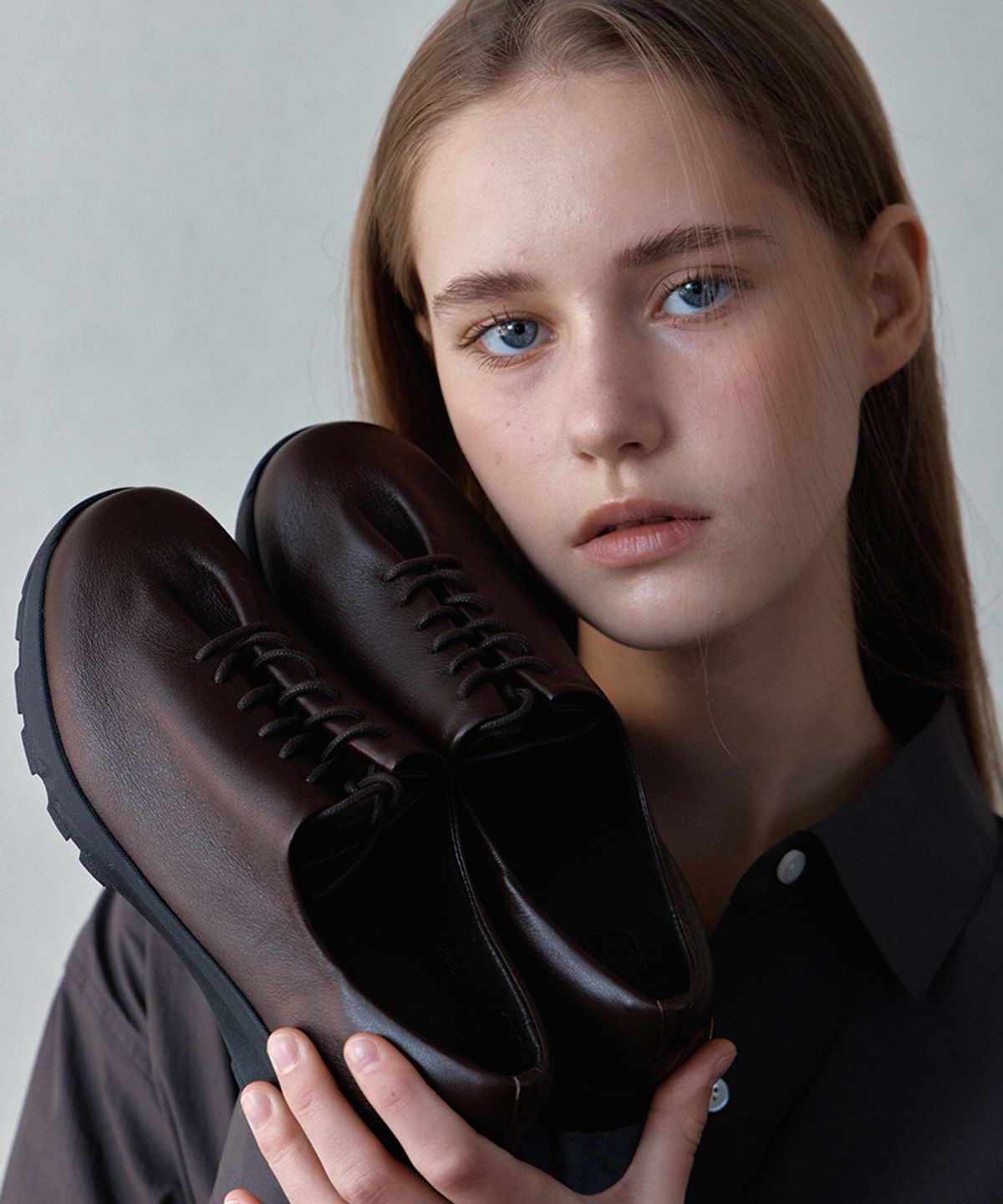 릴리슈(LILYSHOE) breten vibram loafer_2color