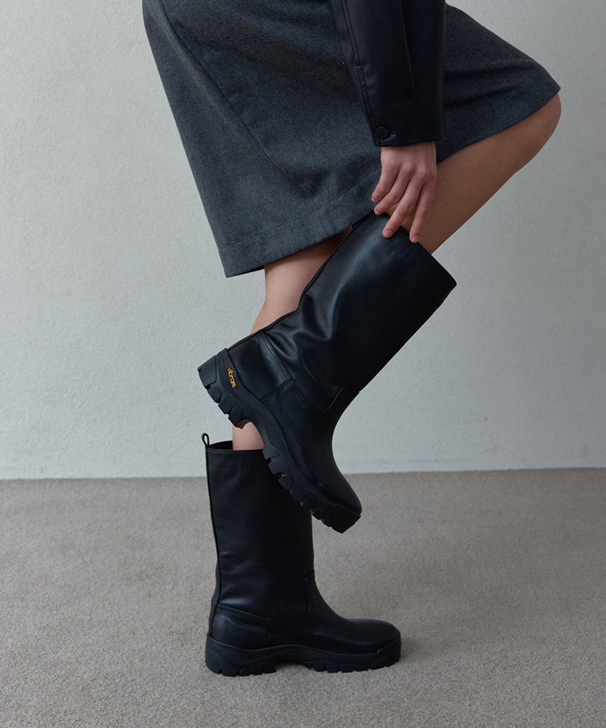 릴리슈(LILYSHOE) lever vibram boots_2 color
