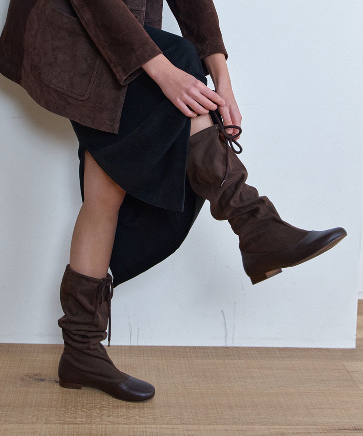 릴리슈(LILYSHOE) hamlin long boots_2 color