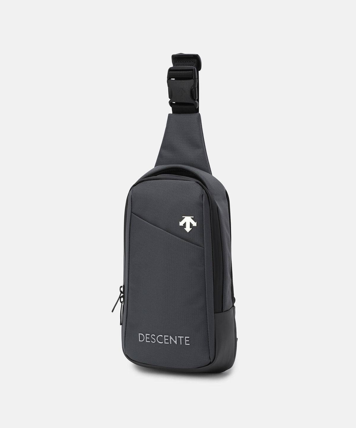 데상트(DESCENTE) 미디움 하디 슬링백 다크 그레이 SR123UBG11