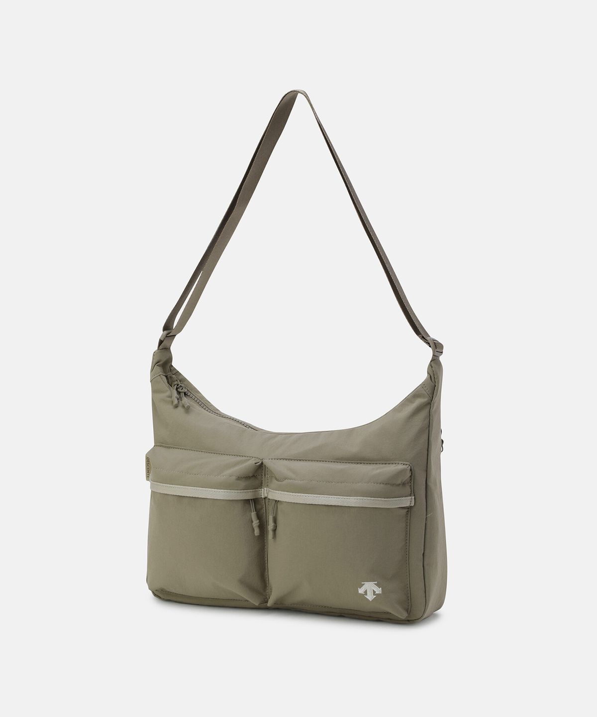 데상트(DESCENTE) 미디움 경량 호보백 카키 SR123UBG16