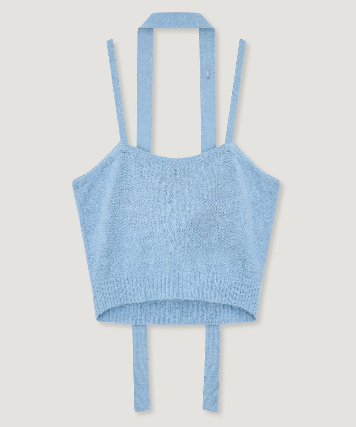 멜리앤로즈(MELLY&ROSE) 코사지 웨이브 뷔스티에 스카프SET(310256)_LIGHT BLUE