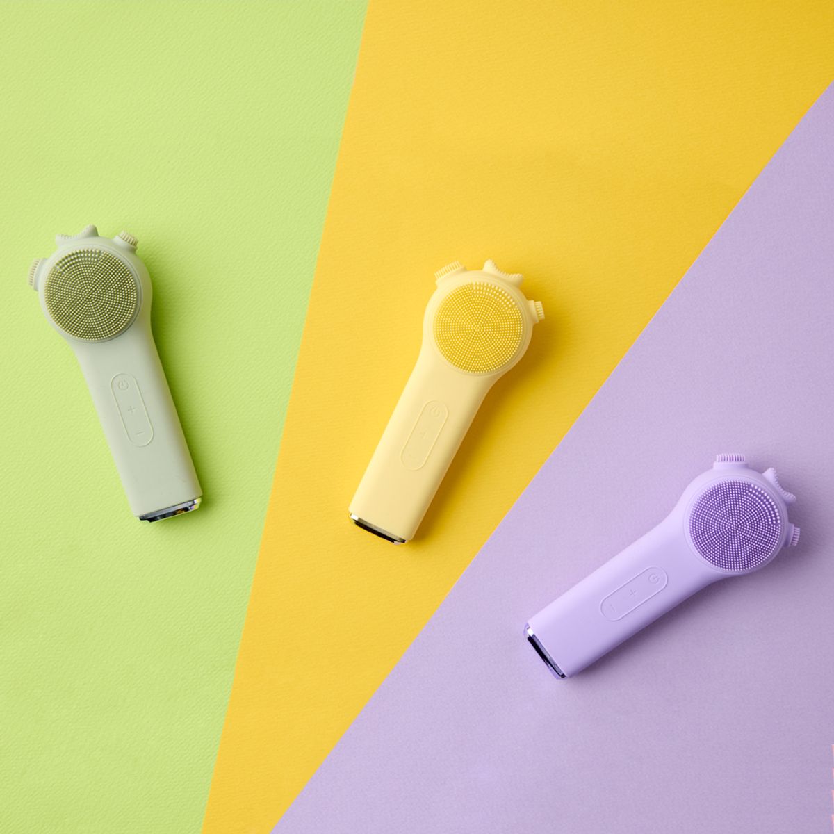 슈틸루스터(STILLUSTER) 슈틸루스터 실리콘 진동 클렌저 방수 전동 세안기 ST-FC100 * 2P