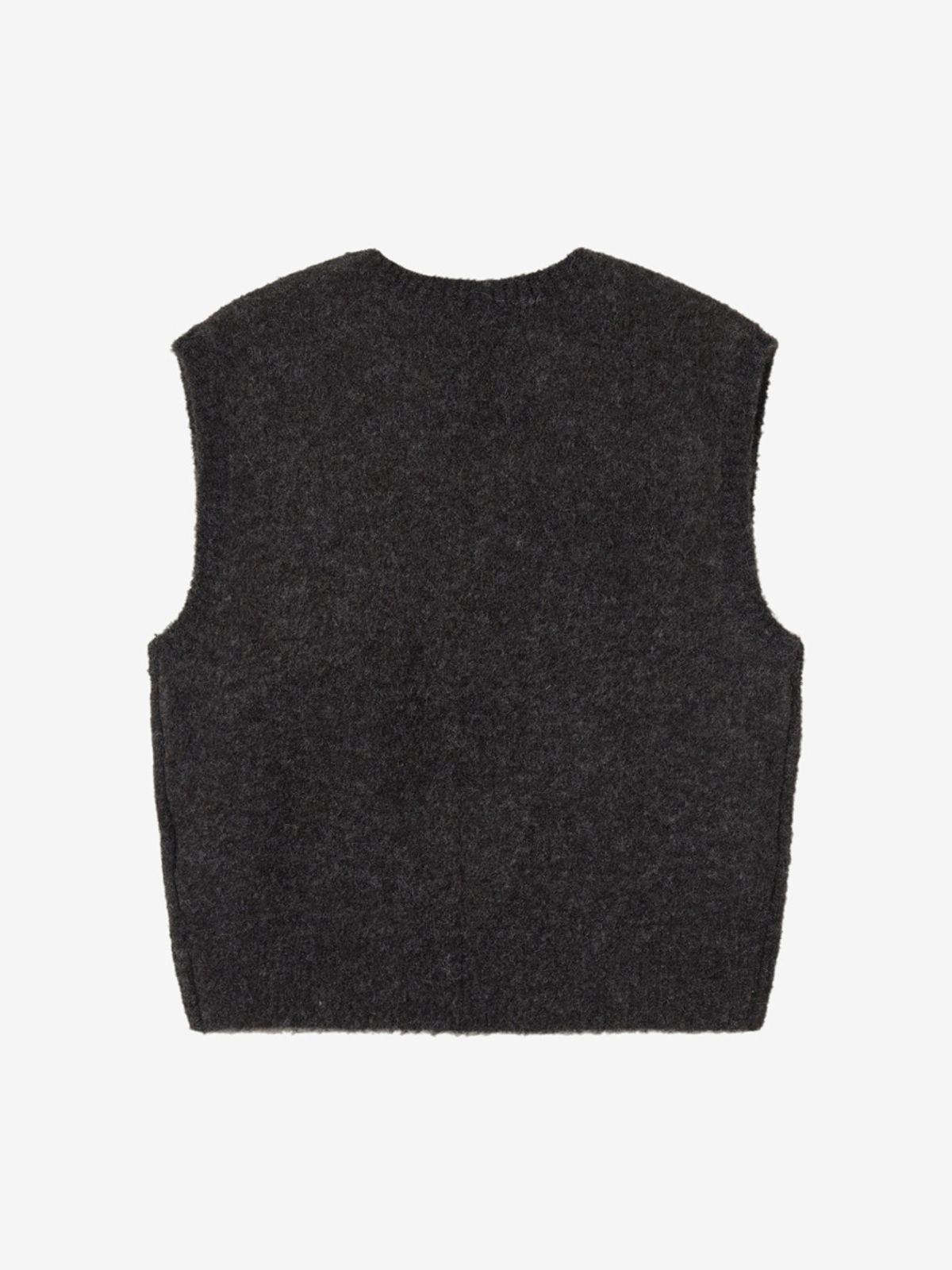 엘유브이엠(LUVM) WINTER MITCHI KNIT VEST_MELANGE GRAY