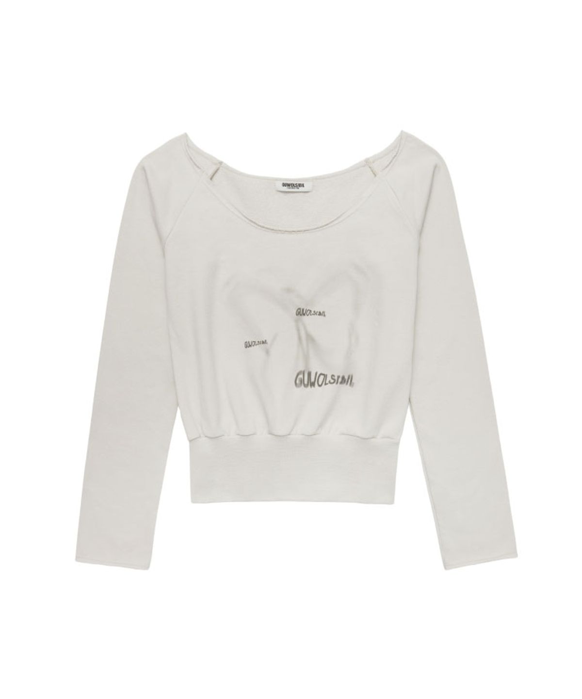 구월십일(GUWOLSIBIL) FLUTTER TOP LIGHT GREY