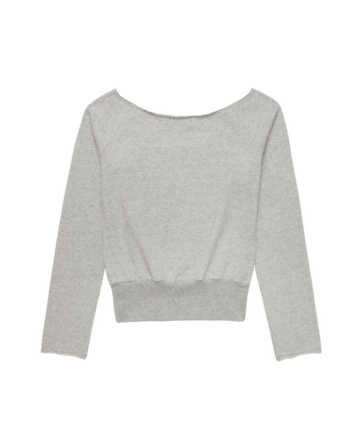 구월십일(GUWOLSIBIL) FLUTTER TOP GREY