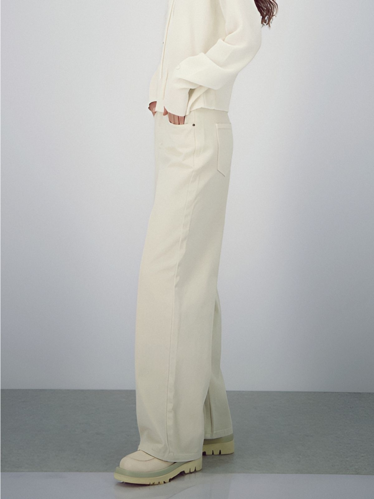 아쿠드(ACUD) Soft Structure Denim _L.Beige