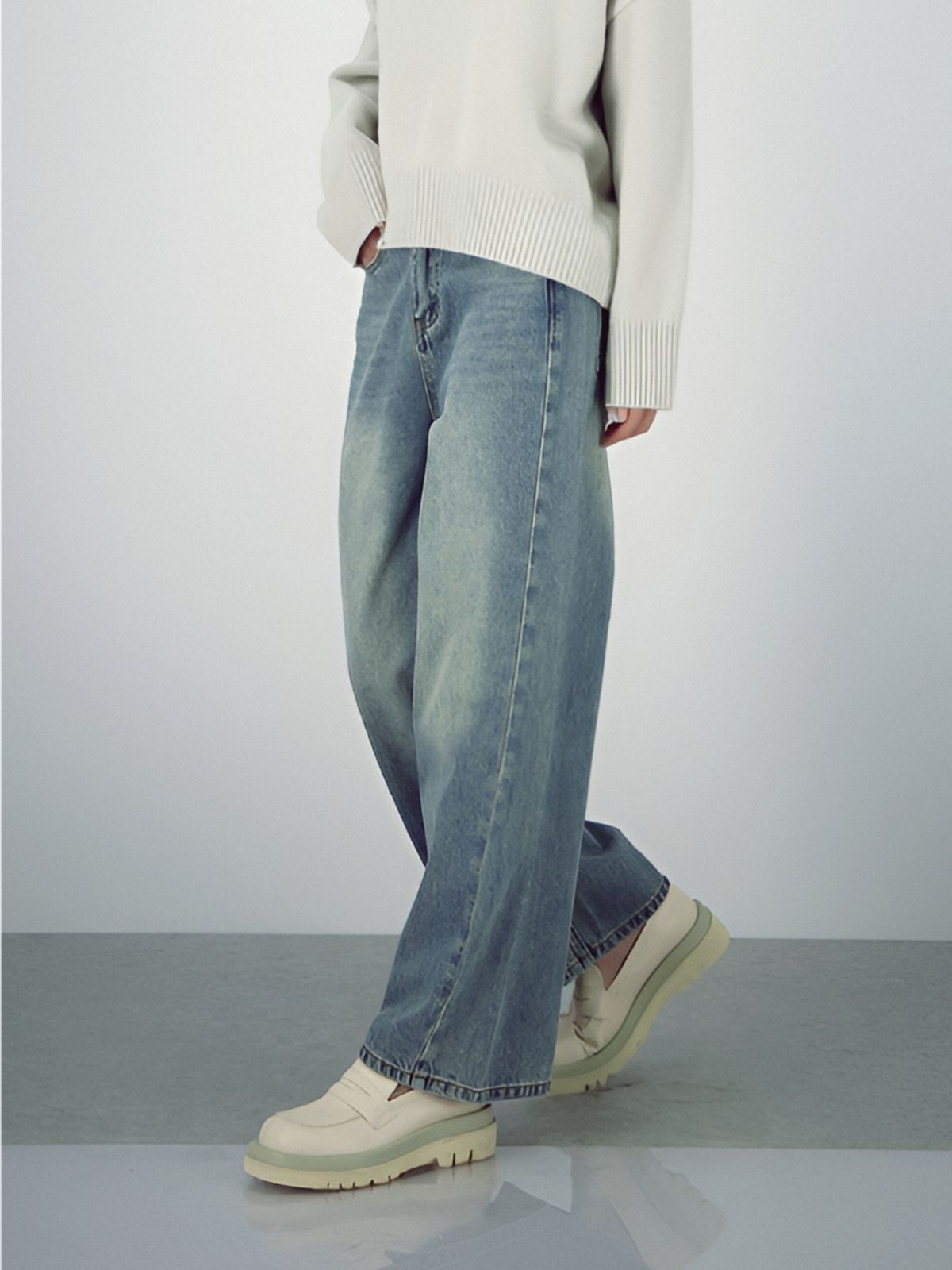 아쿠드(ACUD) Structure Washing Denim