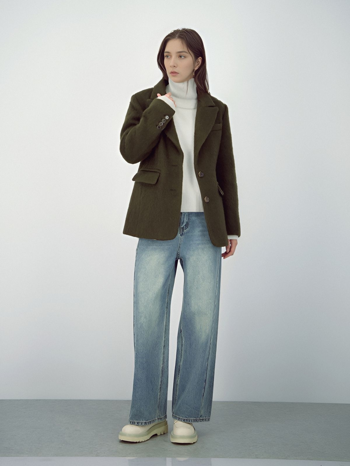 아쿠드(ACUD) Structure Washing Denim