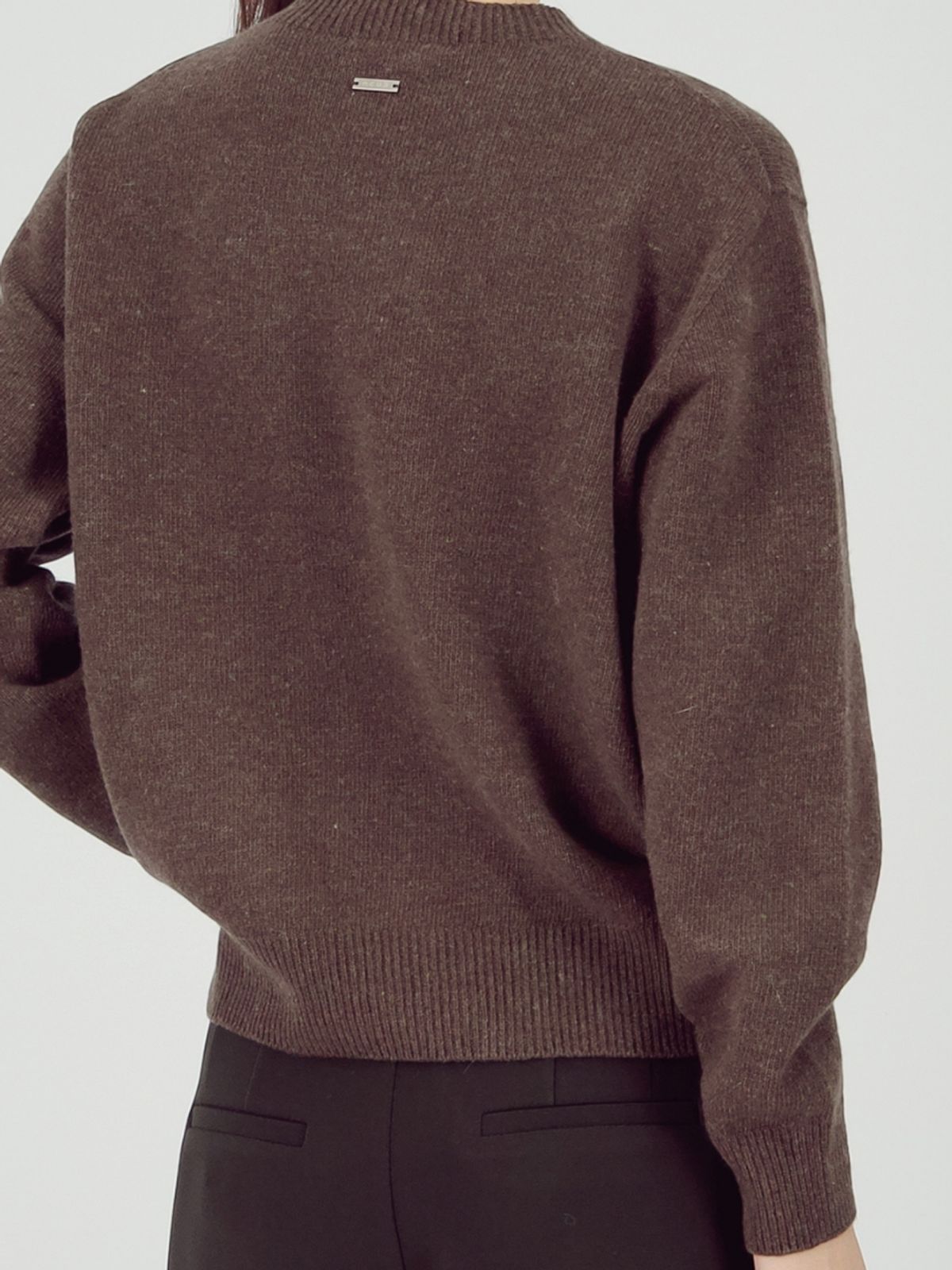 아쿠드(ACUD) Round Wool Knit _Brown