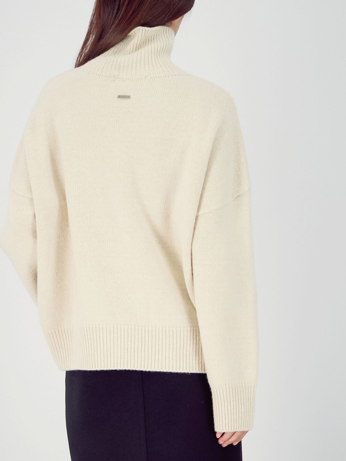 아쿠드(ACUD) Wool Turtle Neck Knit _Oatmeal