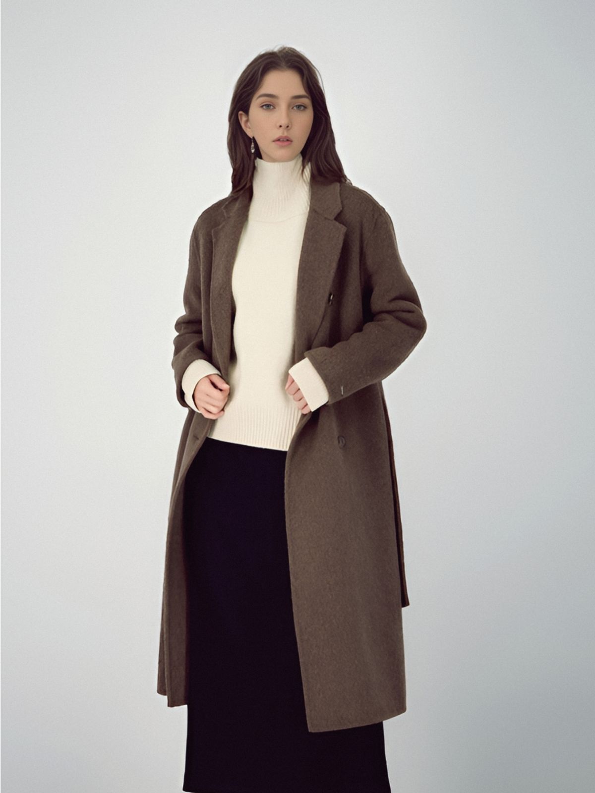 아쿠드(ACUD) Wool Turtle Neck Knit _Oatmeal