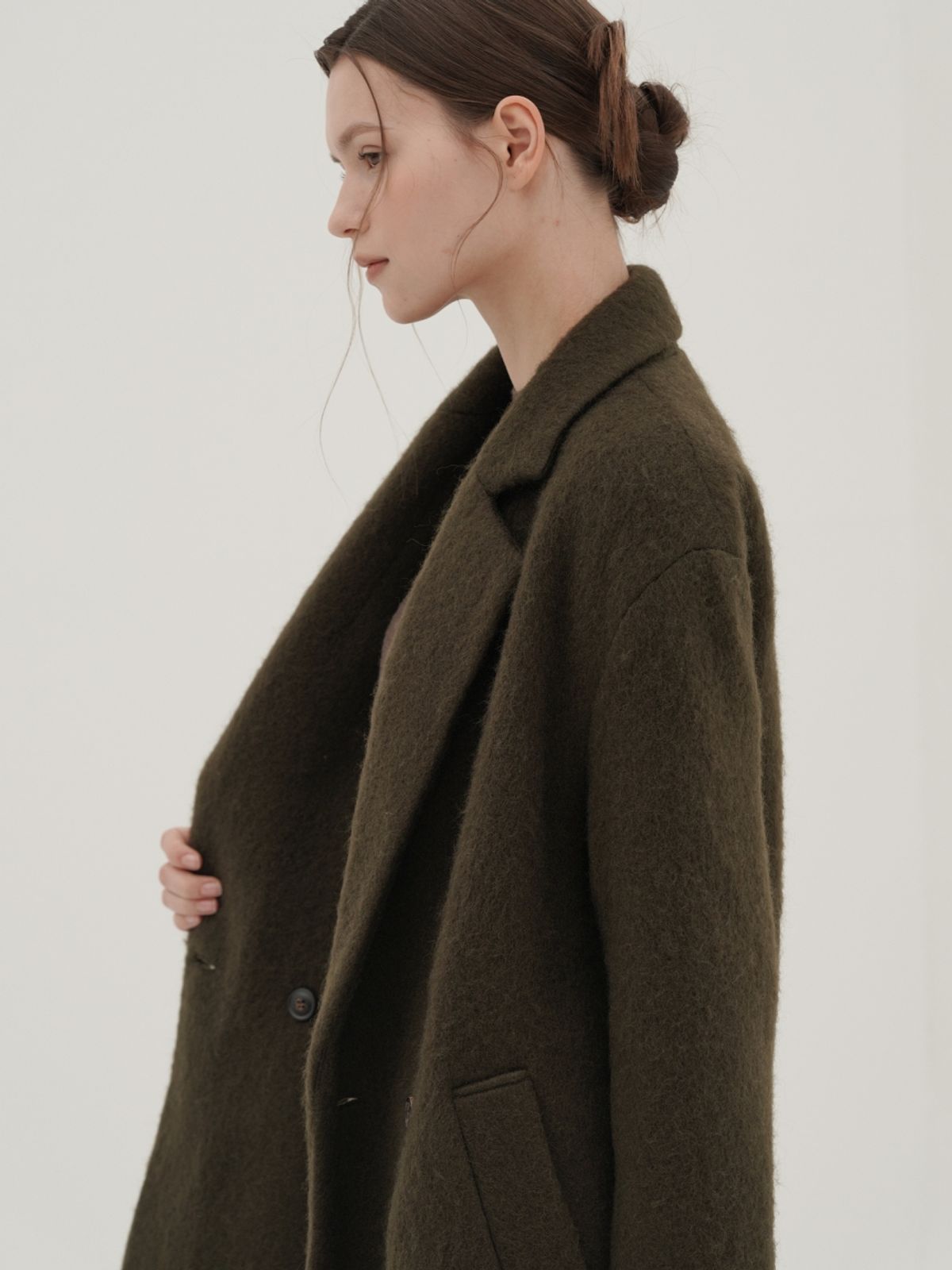 아쿠드(ACUD) Alpaca Double Coat _Brown