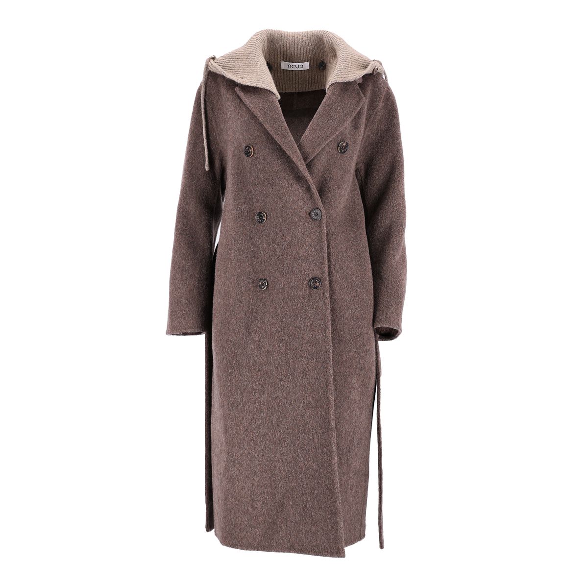 아쿠드(ACUD) Detachable Hoodie Handmade Coat _Brown