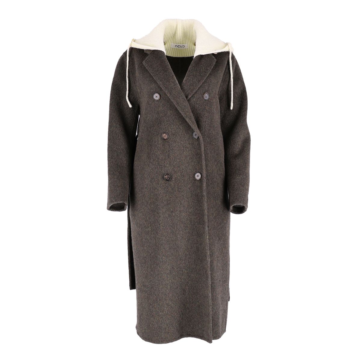 아쿠드(ACUD) Detachable Hoodie Handmade Coat _Khaki