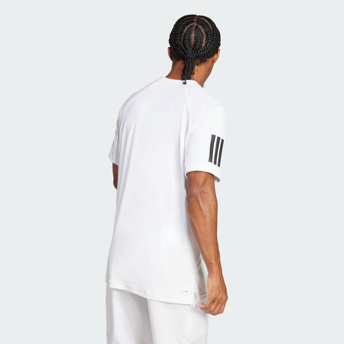 아디다스(ADIDAS) 클럽 테니스 클라이마쿨 3-스트라이프 티셔츠 JE0413