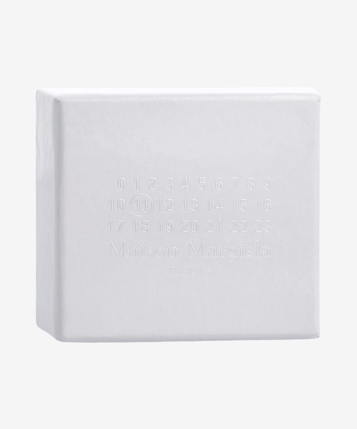 메종 마르지엘라(MAISON MARGIELA) 로고 레퍼런스 6.5MM 반지 - 실버 / SM1UQ0124P8865102