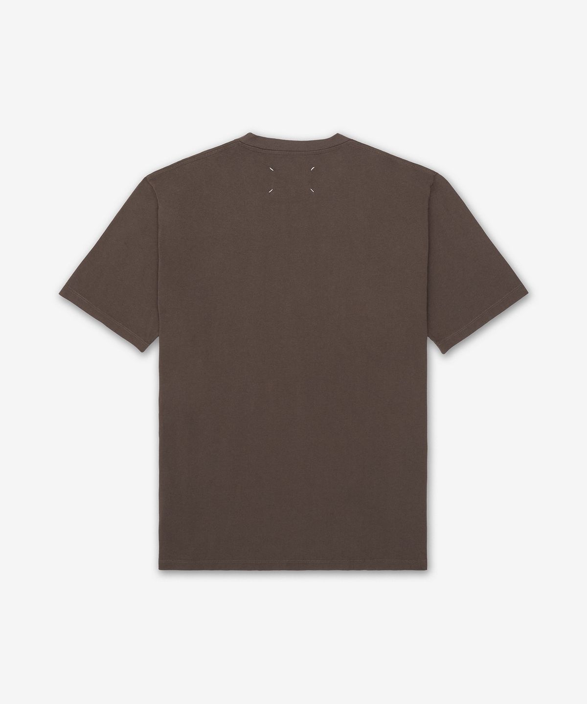 메종 마르지엘라(MAISON MARGIELA) 3팩 숏 슬리브 반소매 티셔츠 - 화이트:블루:브라운 / S50GC0710S23973970
