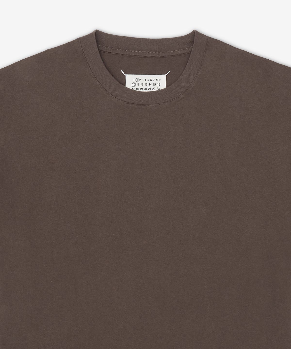 메종 마르지엘라(MAISON MARGIELA) 3팩 숏 슬리브 반소매 티셔츠 - 화이트:블루:브라운 / S50GC0710S23973970