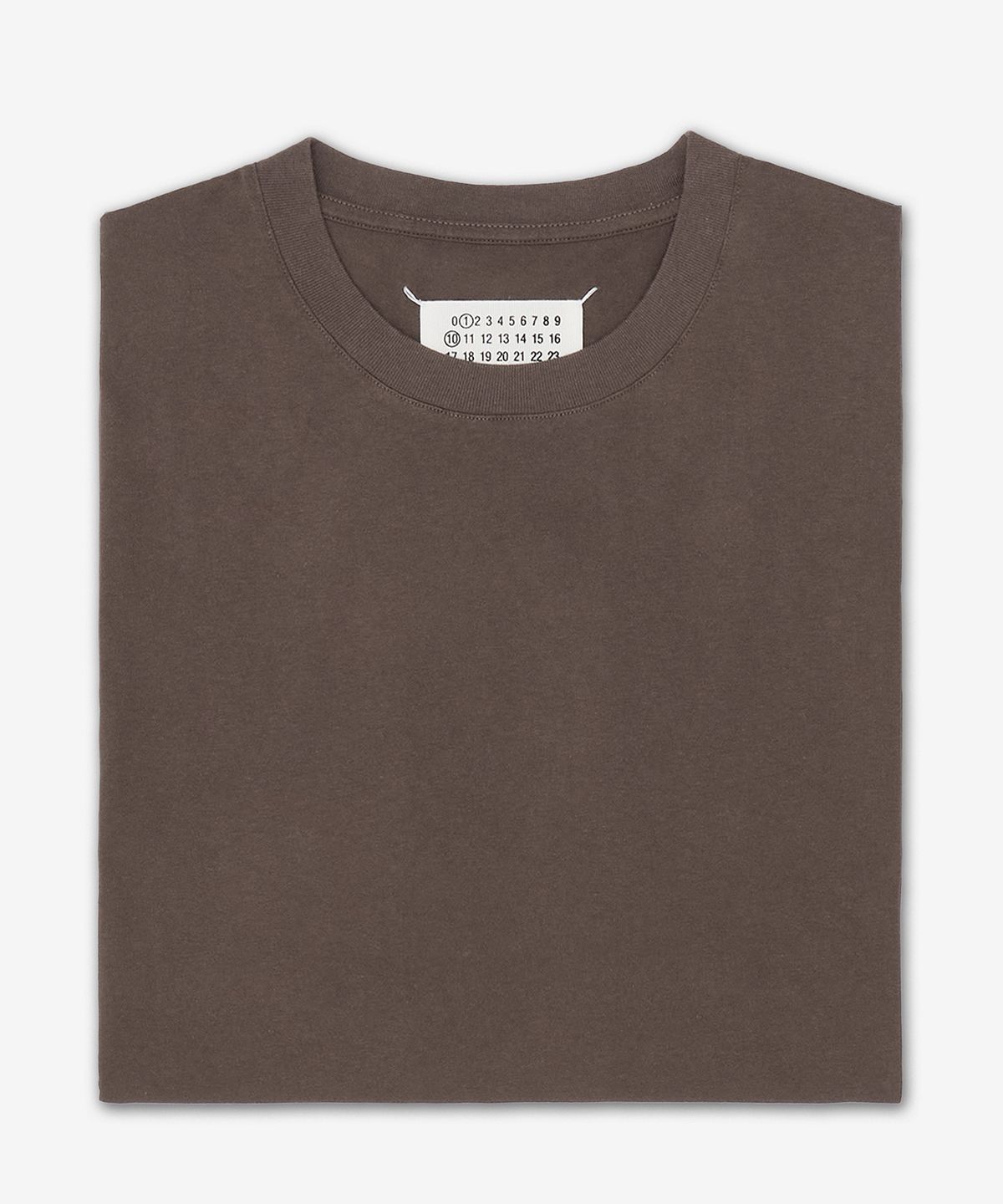 메종 마르지엘라(MAISON MARGIELA) 3팩 숏 슬리브 반소매 티셔츠 - 화이트:블루:브라운 / S50GC0710S23973970