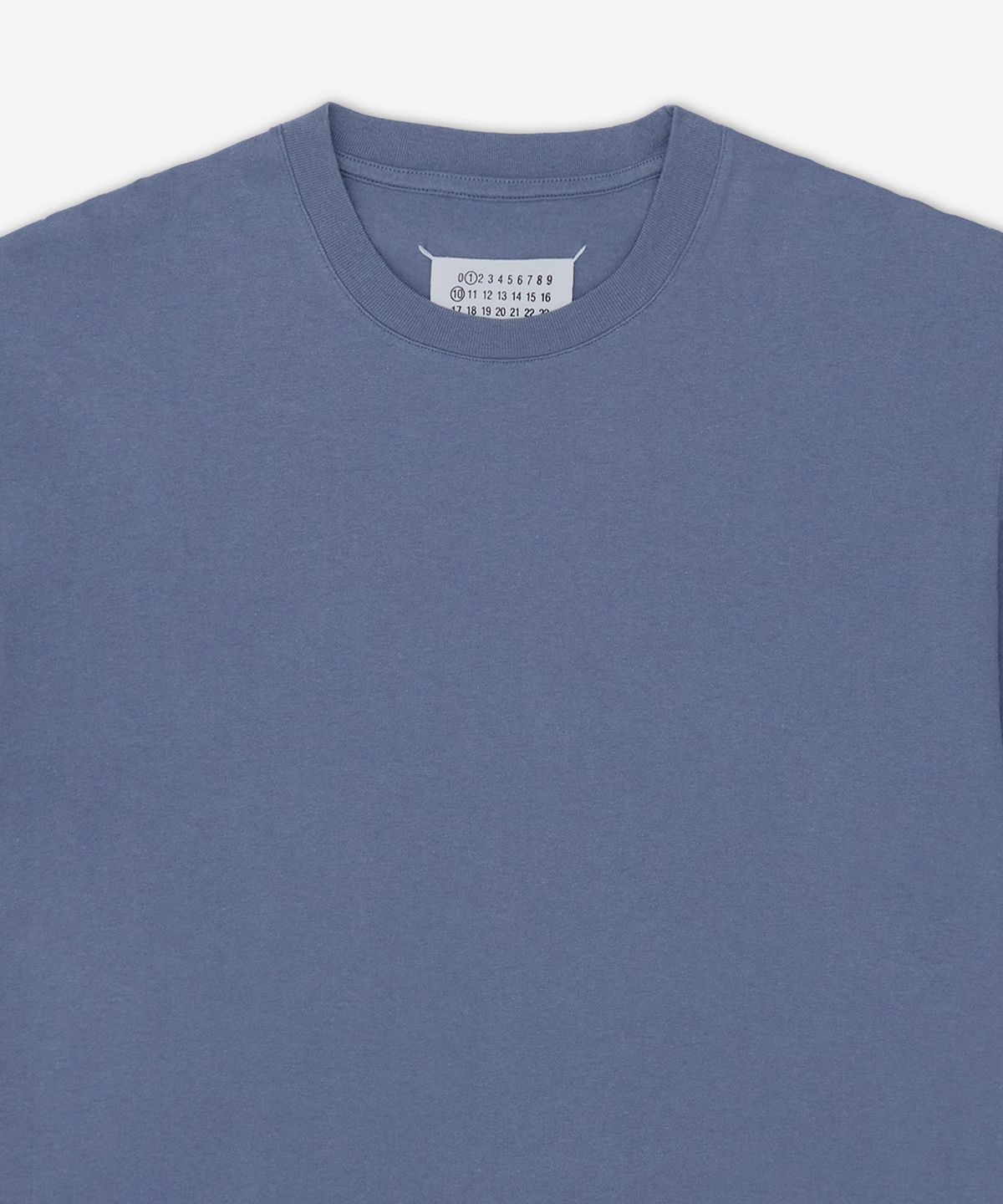 메종 마르지엘라(MAISON MARGIELA) 3팩 숏 슬리브 반소매 티셔츠 - 화이트:블루:브라운 / S50GC0710S23973970