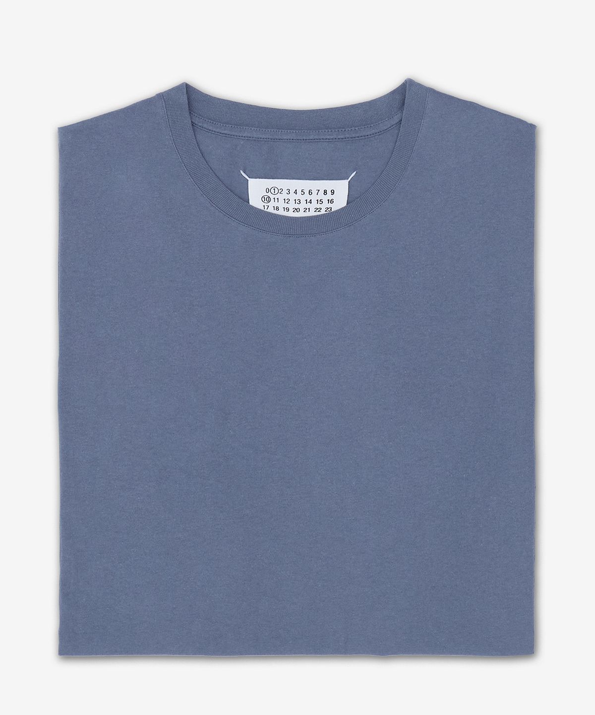 메종 마르지엘라(MAISON MARGIELA) 3팩 숏 슬리브 반소매 티셔츠 - 화이트:블루:브라운 / S50GC0710S23973970