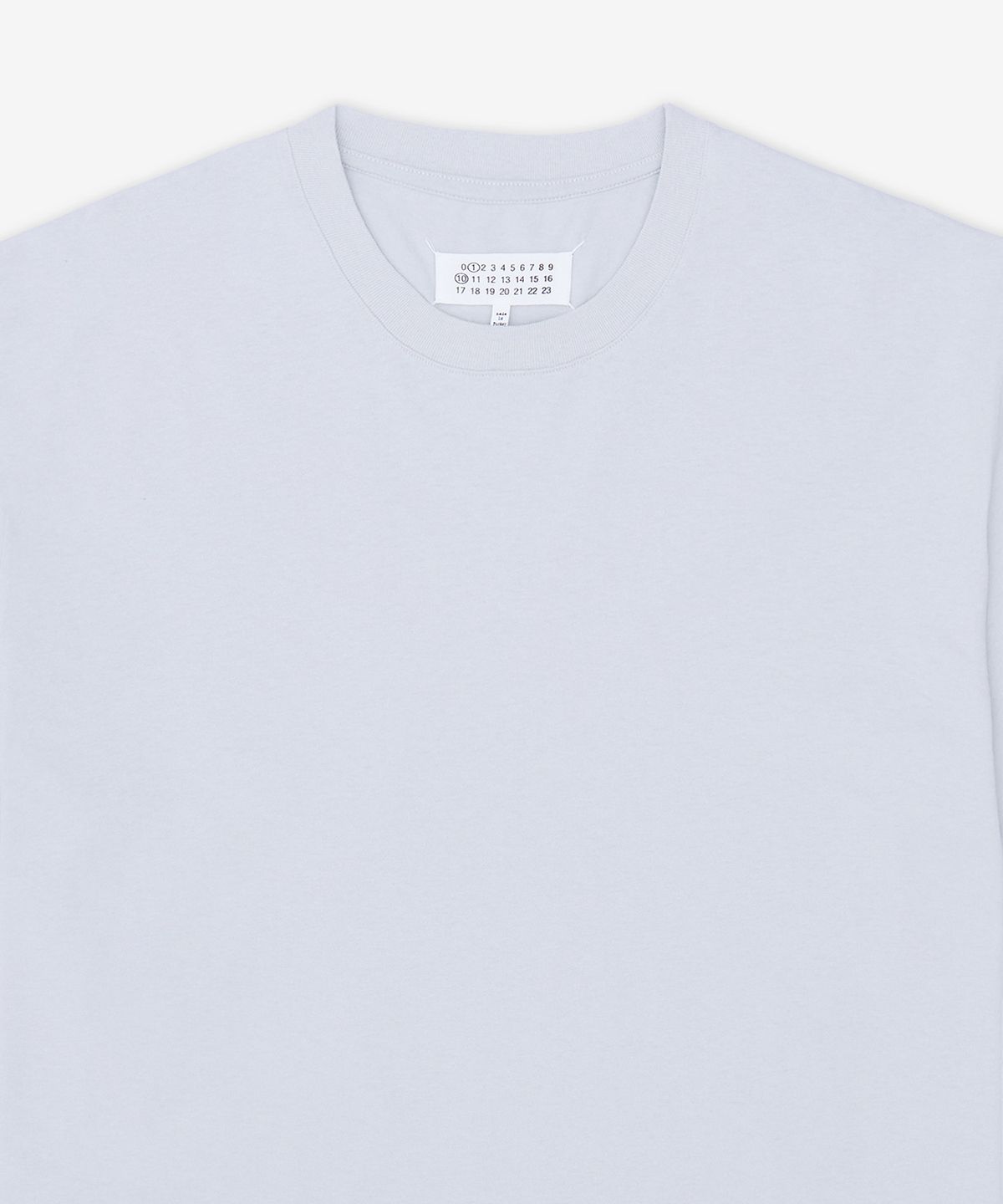 메종 마르지엘라(MAISON MARGIELA) 3팩 숏 슬리브 반소매 티셔츠 - 화이트:블루:브라운 / S50GC0710S23973970