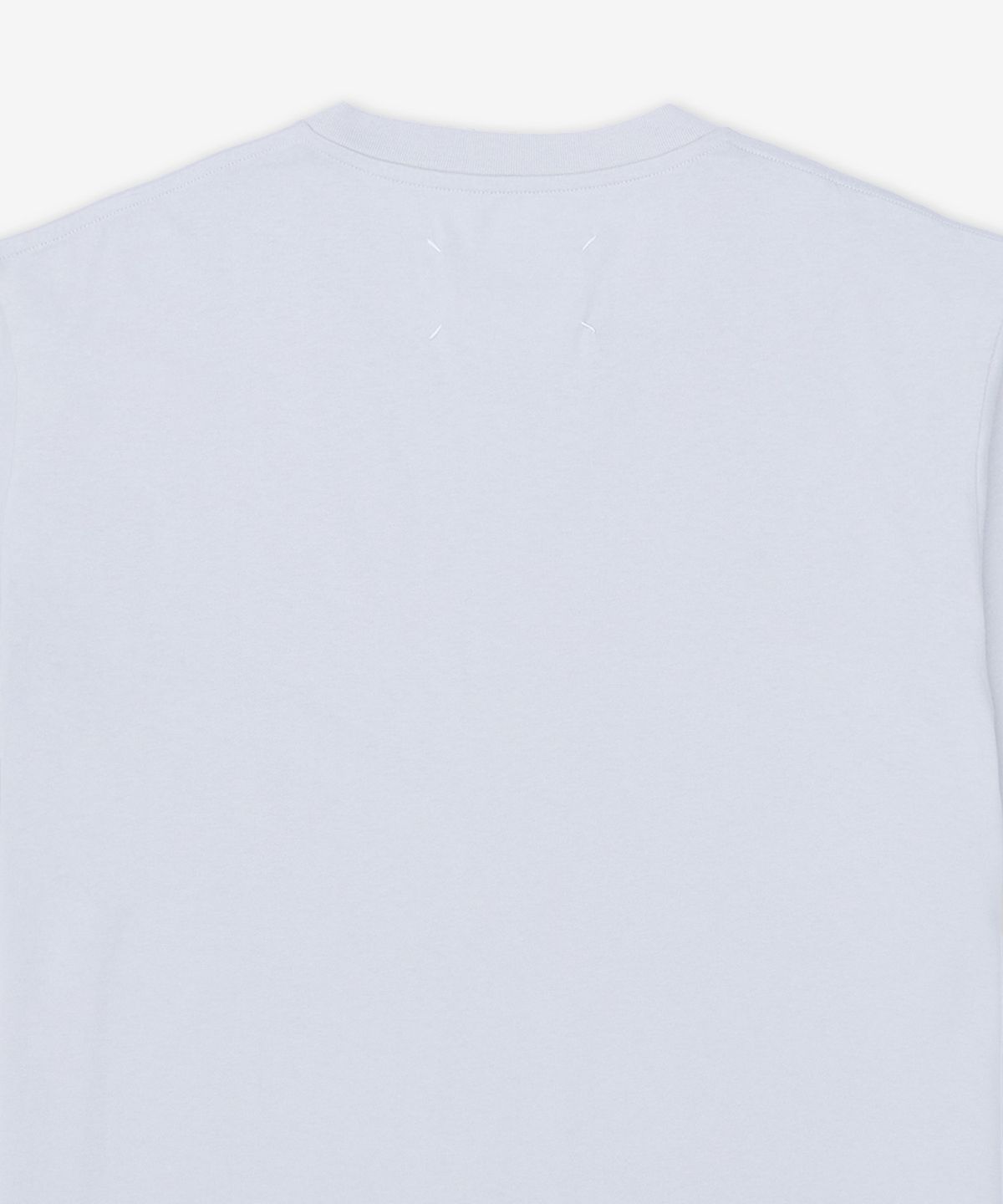 메종 마르지엘라(MAISON MARGIELA) 3팩 숏 슬리브 반소매 티셔츠 - 화이트:블루:브라운 / S50GC0710S23973970