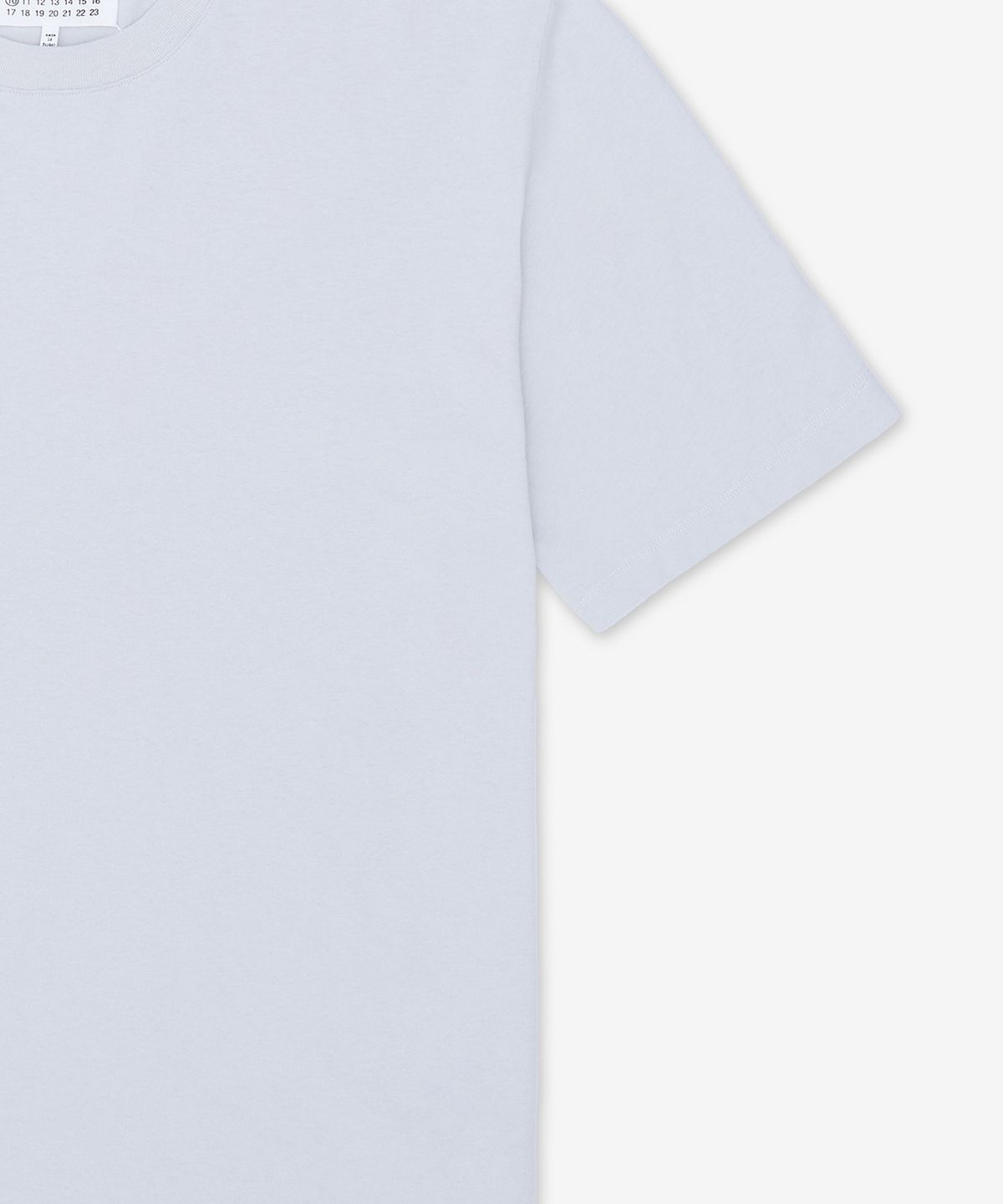 메종 마르지엘라(MAISON MARGIELA) 3팩 숏 슬리브 반소매 티셔츠 - 화이트:블루:브라운 / S50GC0710S23973970
