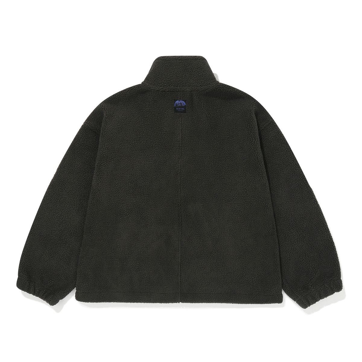 블루테일(BLUETAIL) AZI1TS02CG 차콜그레이 플리스 하프집업 아노락 맨투맨