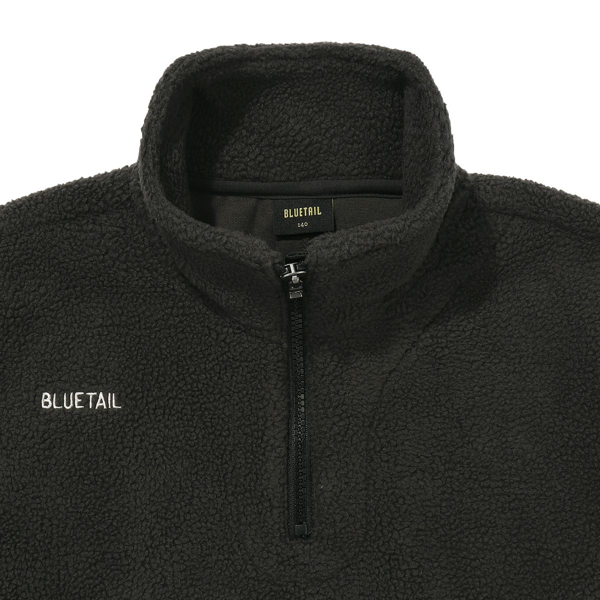 블루테일(BLUETAIL) AZI1TS02CG 차콜그레이 플리스 하프집업 아노락 맨투맨