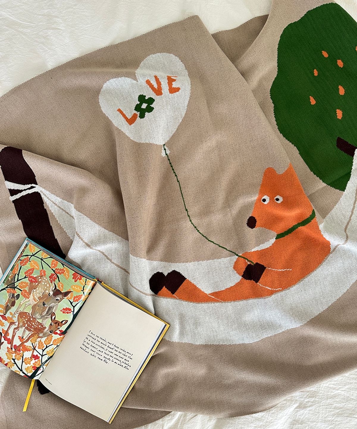 닛닛(NEATKNIT) 강아지 무니 러브 프리미엄 니트블랭킷