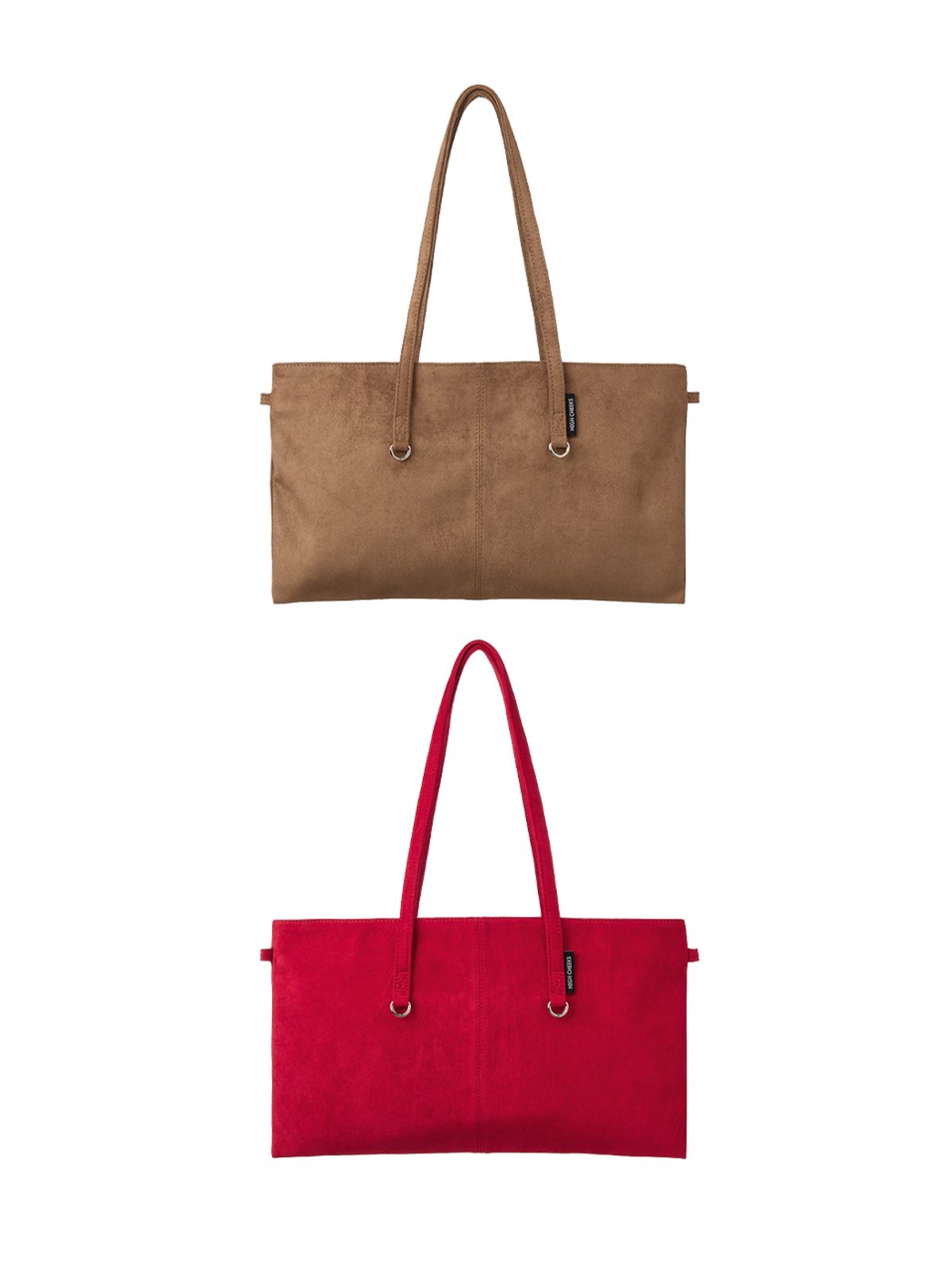 하이칙스(HIGH CHEEKS) Flat Suede Shoulder Bag_HC2599BG001M